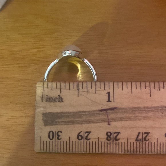 Rose Quartz Ring- Women’ Silver - Picture 5 of 5